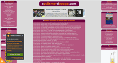 Desktop Screenshot of cyclisme-dopage.com